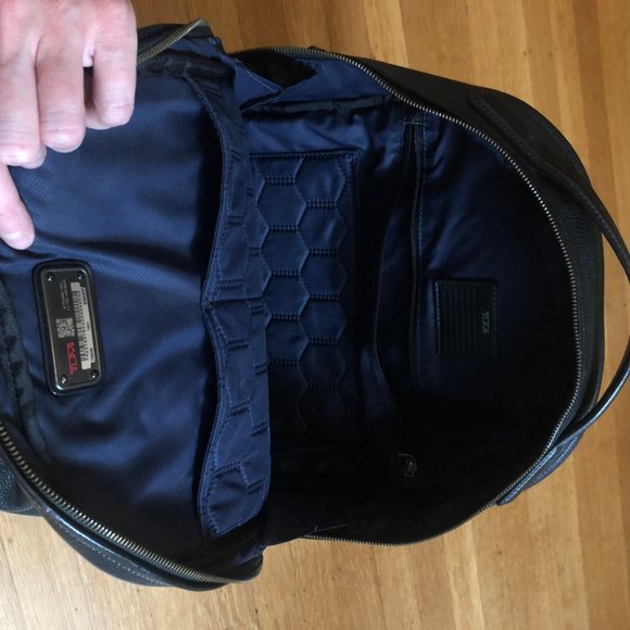 Tumi Men's Harrison Webster Leather Backpack